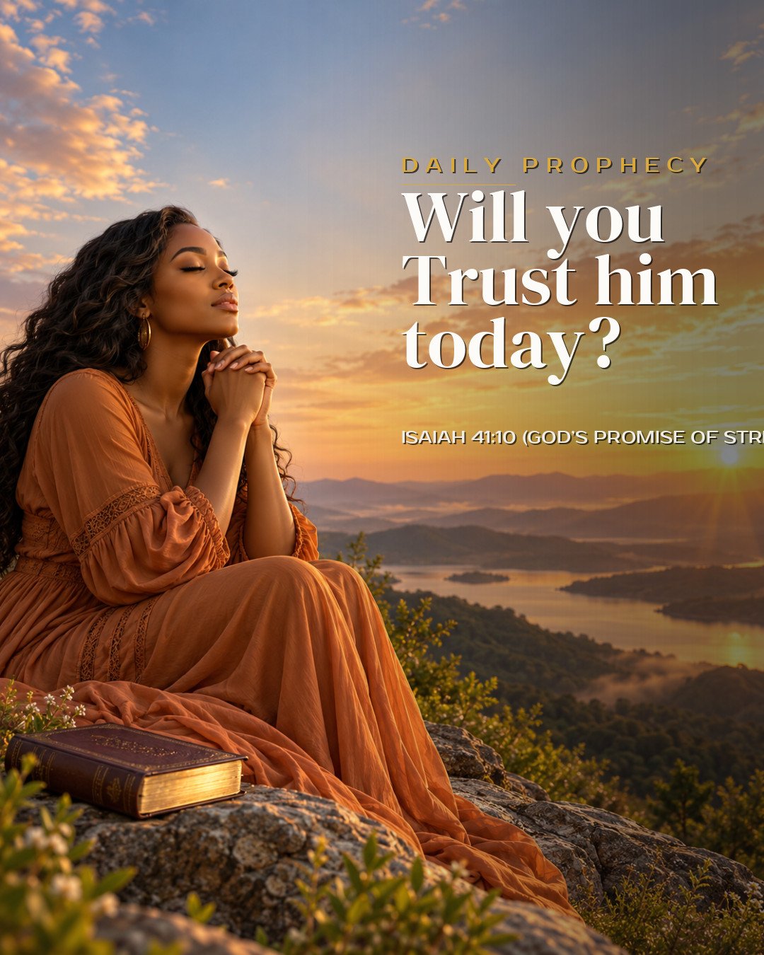 Will you
Trust him today?